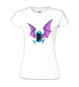 Pokemon Go - Zubat Beyaz Bayan Tshirt