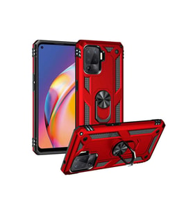 Oppo Reno 5 Lite Uyumlu Kılıf Zore Vega Kapak (Kırmızı)