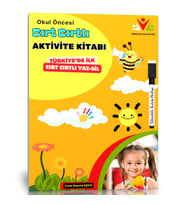Okul Öncesi Cırt Cırtlı Aktivite Kitabı