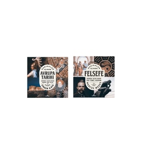 Dakikalar Içinde Avrupa Tarihi + Dakikalar Içinde Felsefe- 2 Kitap Set - Iş Bankası Özel Set