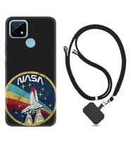 Realme C11 C21 C21Y C25Y C11 2021 Kılıf Boyun Askılı Silikon Nasa 1326