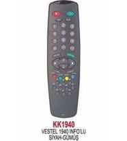 Televizyon Kumandası 1940 Info'lu Kumanda Tüplü Televizyon Kumandası Swat Kk1940(uyumlu)