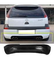 Opel Corsa C Arka Ek Plastik Siyah Difüzör 2000 2001 2002 2003 Arka-bodykit-ek-karlık