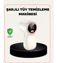 Şarjlı Tüy Temizleyici Paslanmaz Çelik Bıçaklı