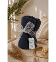 Esnature Wellsoft Peluş Polar Tüylenmez Dört Mevsim Tek Kişilik Kafe Televizyon Battaniyesi 140x190