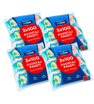 Deep Fresh Islak Mendil 3x100 lu x 4 Adet