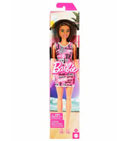 Barbie Şık Pembe Barbie Elbiseli