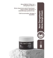 İva Natura Organik Akne Karşıtı Krem Bitkisel BHA Destekli – Sebum Dengeleyici – 50 ml