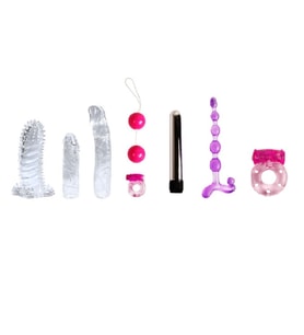 LilituShop 7'li Muhteşem Vibratörlü Fantezi Seti