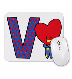 Bts Meets Bt21 V Mouse Pad