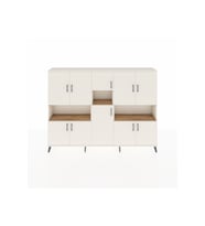 Arges Dolap 14 Raflı 10 Kapaklı 220x30x163 Aytaşı-Aytaşı/Çam