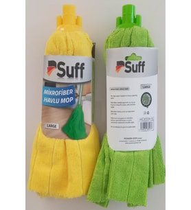 2'li Mikrofiber Havlu Mop Seti, Temizlik Kolaylığı için Ideal
