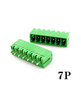 Geçmeli Klemens 7 Pin 3.81mm Erkek 180 Derece