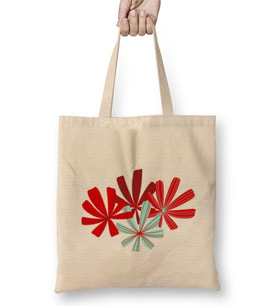 Flowers Bez Çanta Uzun Saplı