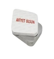Alüminyum 3 Bölmeli İçin Kapak - 100 Adet