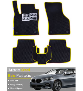 BMW 2 SERİSİ F44 (2020-2025) Uyumlu EVA Paspas Tam Set–Araca Özel,Su Geçirmez,Kolay Montaj
