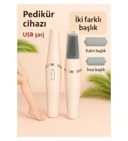 Fontenay Şarjlı Ayak Tabanı Bakım Törpüsü Elektrikli Topuk Temizleme Makinası Nasır Sökücü