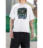 Doom Baskılı Unisex Tişört, Oversize Doctor Doomstay Marvel Karakter Tişört