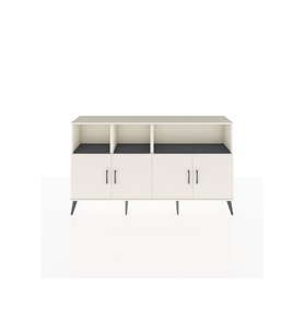 Arges Konsol 6 Raflı 4 Kapaklı 176x30x99 Aytaşı-Aytaşı/Antrasit