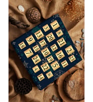 Kadın 24'lü Hediye Seti - Advent Calendar - Gold Takılar (Karışık)