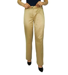 Kadın Kumaş Pantolon Düşük Bel BGL-ST01562 (Camel)