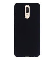 Jopus Mate 10 Lite ile Uyumlu Soft Silikon Kılıf Siyah