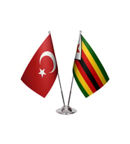 Zimbabve İkili Masa Bayrağı