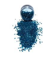 Epoksi Çalışmalarınız İçin Parlak Cam Kırıkları 2-4 mm ANTİK MAVİ 100 gr