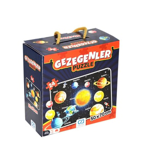 Nessiworld 5026 CA Games, Gezegenler / 24 parça Puzzle / +3 yaş