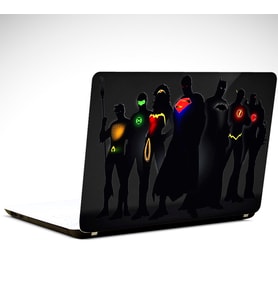 Fantastik Kahramanlar Laptop Sticker 15.4 inch (37X26CM)