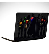 Fantastik Kahramanlar Laptop Sticker 15.4 inch (37X26CM)