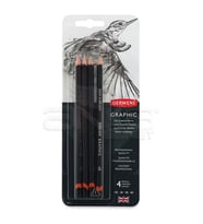 Derwent Graphic Dereceli Kalem 4lü Set Soft 39005