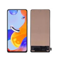 Xiaomi Redmi Note 11 Pro TFT ile Uyumlu Lcd Ekran Dokunmatik (Siyah)