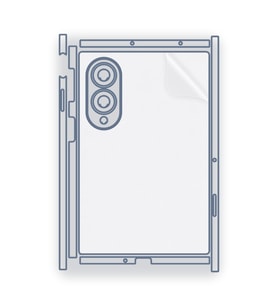 SChitec SAMSUNG Galaxy Z Fold8 Uyumlu Fullbody Arka Kaplama Hidrojel Koruyucu Film