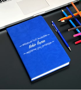 Kişiye Özel Deri Tasarım Defter TS05