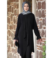 Arya Tesettür Tunik Lacivert