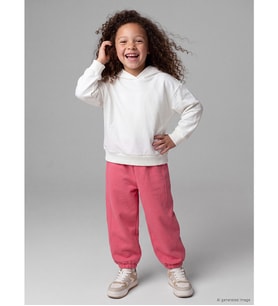 LCW Kids Fuşya Kız Çocuk Jogger Eşofman Altı