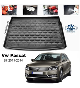 Volkswagen Passat B7 Bagaj Havuzu Paspası 2011-2014