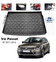 Volkswagen Passat B7 Bagaj Havuzu Paspası 2011-2014