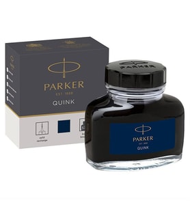 Parker Quink Şişe Mürekkep Mavi-Siyah 1950378