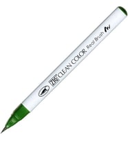 Zig Clean Color Real Brush Fırça Uçlu Marker Kalem 044 Deep Green 