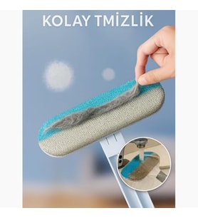 Tüy Temizleme 4'Ü 1 Arada Sihirli Fırça Seti Çok Yüzeyli Temizlik Aparatı Cam Koltuk Halı Temizleyi