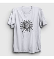 Presmono Unisex Beyaz Sun Alice In Chains T-Shirt 7810tt (Beyaz)