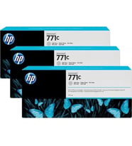 Tonersepeti Hp 771-B6Y38A Orjinal Açık Gri Kartuş 3'Lü Paket