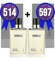 Bargello Parfüm 514 Erkek Oriental 50 ML + 597 Erkek Woody 50 ML EDP