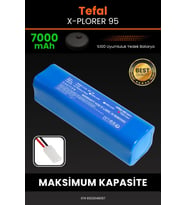 Tefal X-Plorer 95 7000mAh Robot Süpürge Bataryası - Gerçek Kapasite, Maksimum Güvenlik