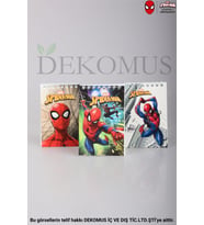 DEKOMUS İLE LİSANSLI SPIDERMAN A7 NOT DEFTERİ