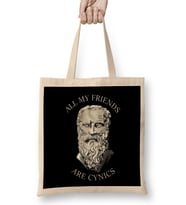 All My Friends Are Cynics Bez Çanta Uzun Saplı