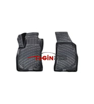 Opel Combo PANELVAN (2 Parça) 3D Havuzlu Paspas 2012 Siyah
