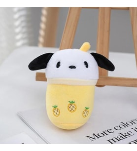 Sanrio Pochaccio Milkshake Peluş Anahtarlık